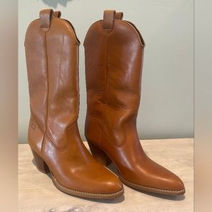 Ultra Rare Vintage 1984 Olympics Levi's Womens Leather Boots  Size 8  PR…